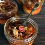 Mason Jar Pecan Streusel Coffee Cake