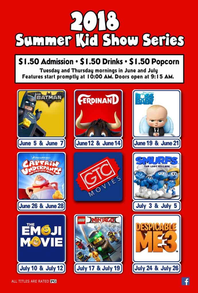 CMX Cinemas Kids Summer Movie Escape