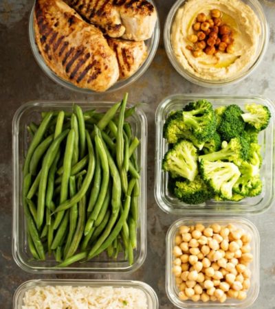 How to fit meal prep into your busy schedule - several time saving tips and ways to multi-task