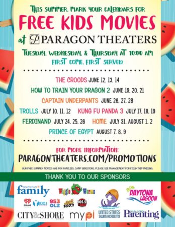 Kids Summer Movie Programs and 2018 Dollar Summer Movie Schedule