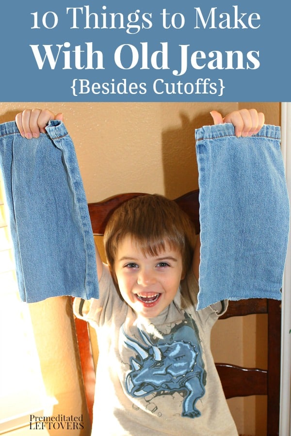 10 things to make with old jeans - What to do with leftover denim