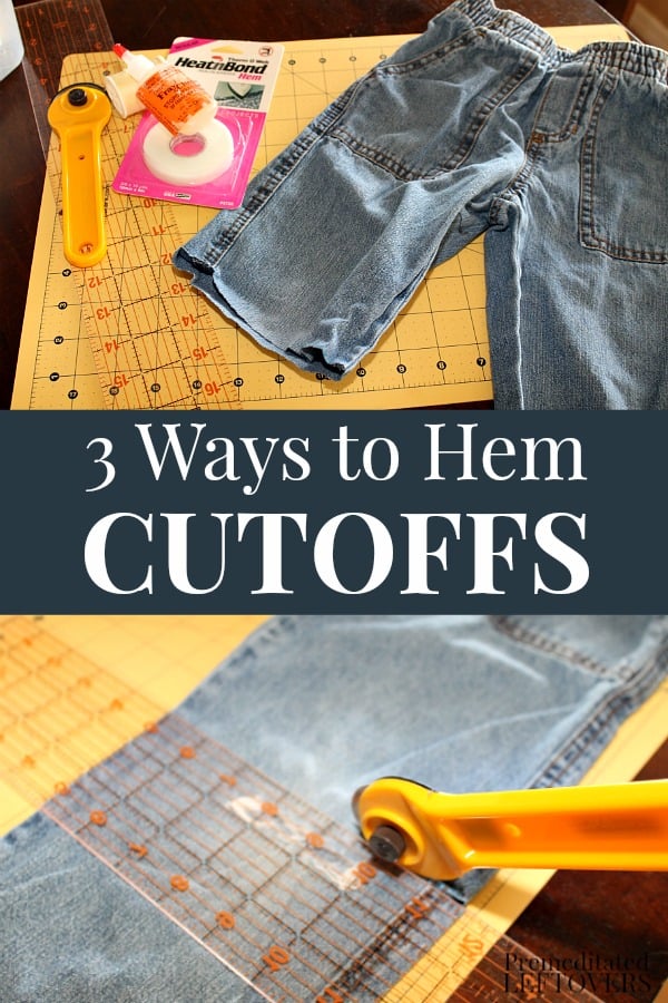 How to Hem Jeans: 3 Different Ways