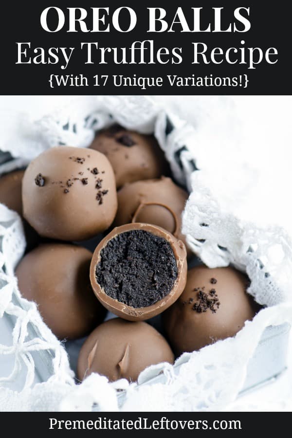 Oreo Balls - An easy Oreo truffles recipe with 17 unique variations