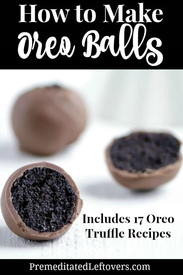 Oreo Balls Recipe - tips for how to make Oreo Truffles and 17 Cookie Ball variations