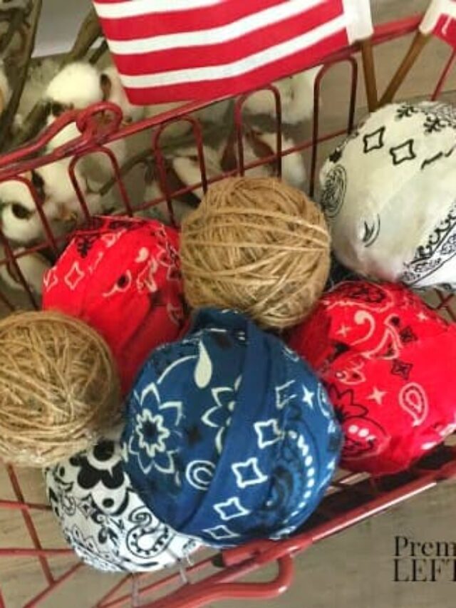 Patriotic Rag Balls Story