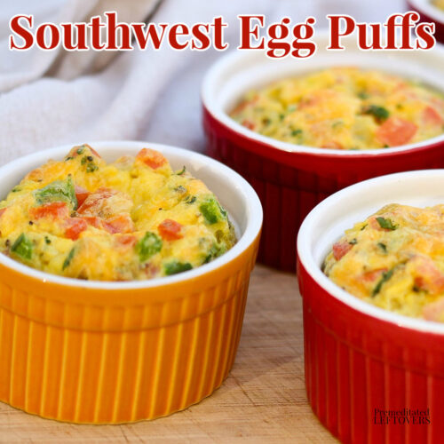Southwest Egg Puffs Recipe and How to Puree Squash
