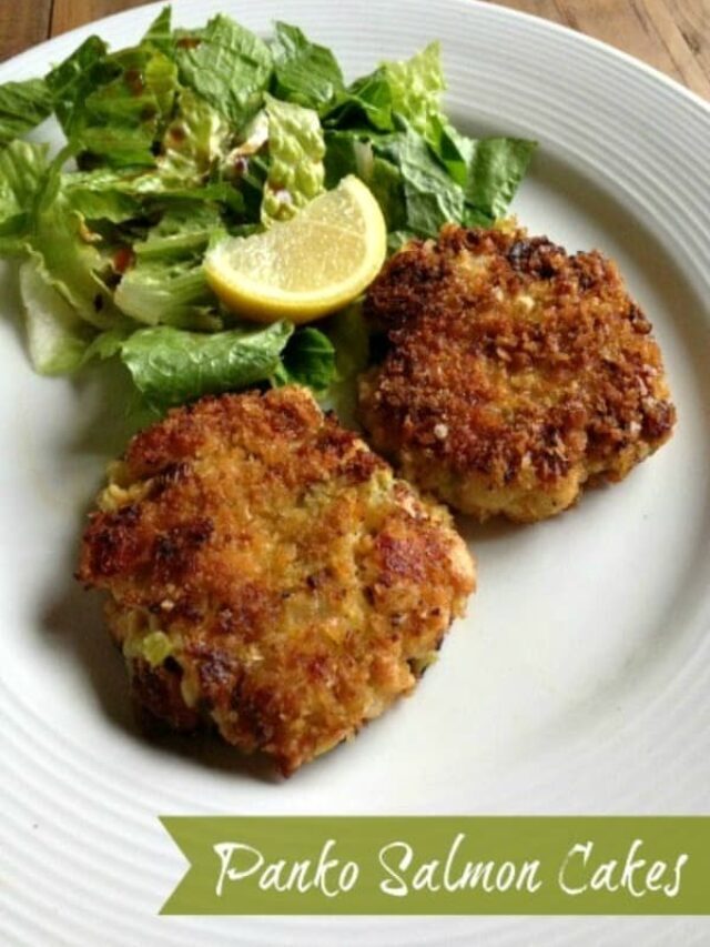 Secret Ingredient Panko Salmon Cakes Story