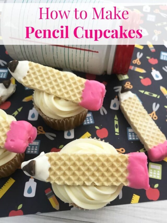 Back to School No. 2 Pencil Cupcakes • Freutcake