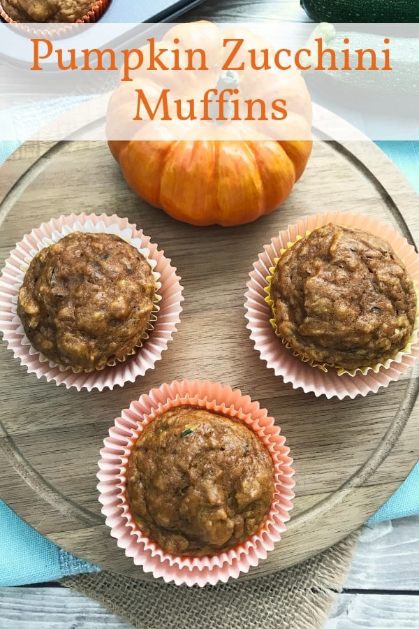 Pumpkin Zucchini Muffins recipe