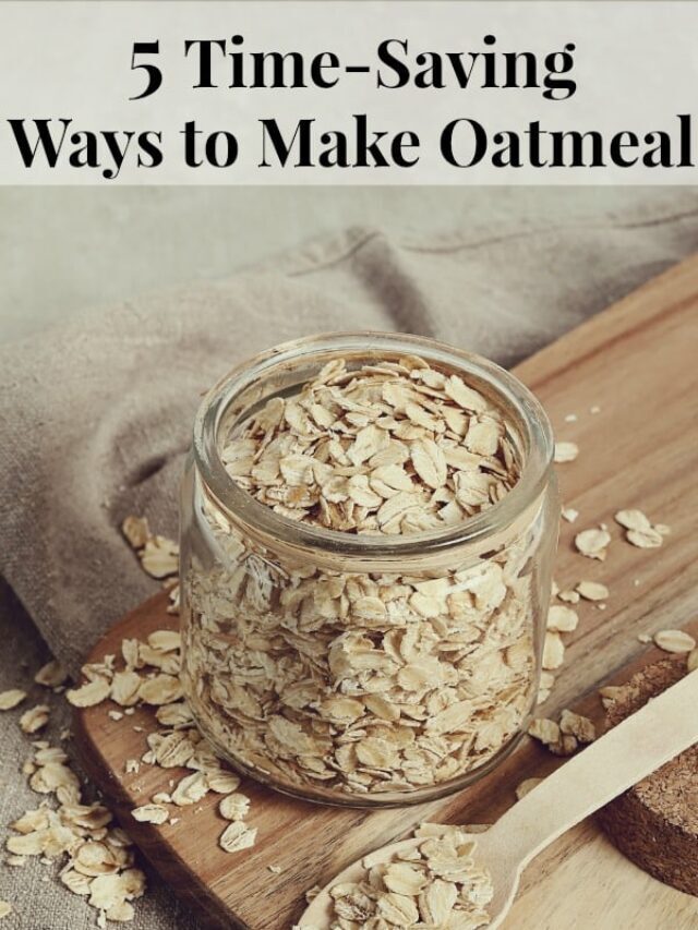 5 Delicious Make-Ahead Oatmeal Ideas Story