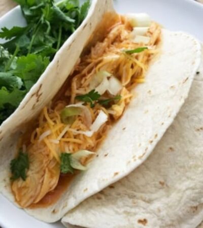 Buffalo Chicken Wrap Recipe