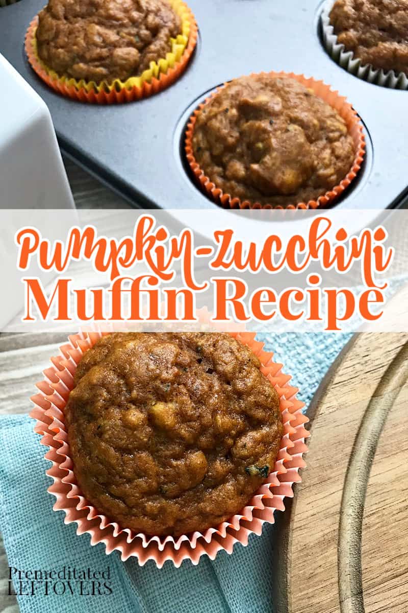 pumpkin zucchini muffin recipe