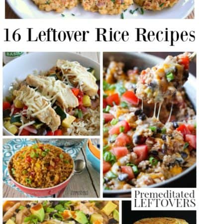 Leftover rice recipes