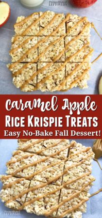 Caramel Apple Rice Krispies Treats Recipe