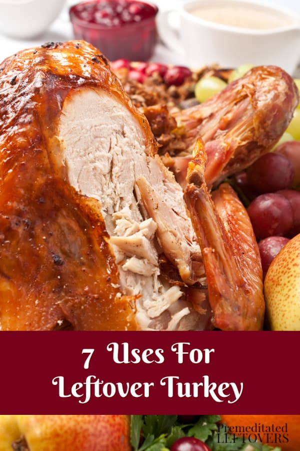 No more letting leftover turkey go to waste once the holiday is over, check out these 7 Uses for leftover turkey that will save money and reduce waste.