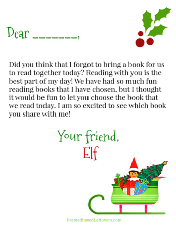 Free Elf on the Shelf Printables - Premeditated Leftovers™