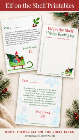 3 of the free Elf on the Shelf Printables