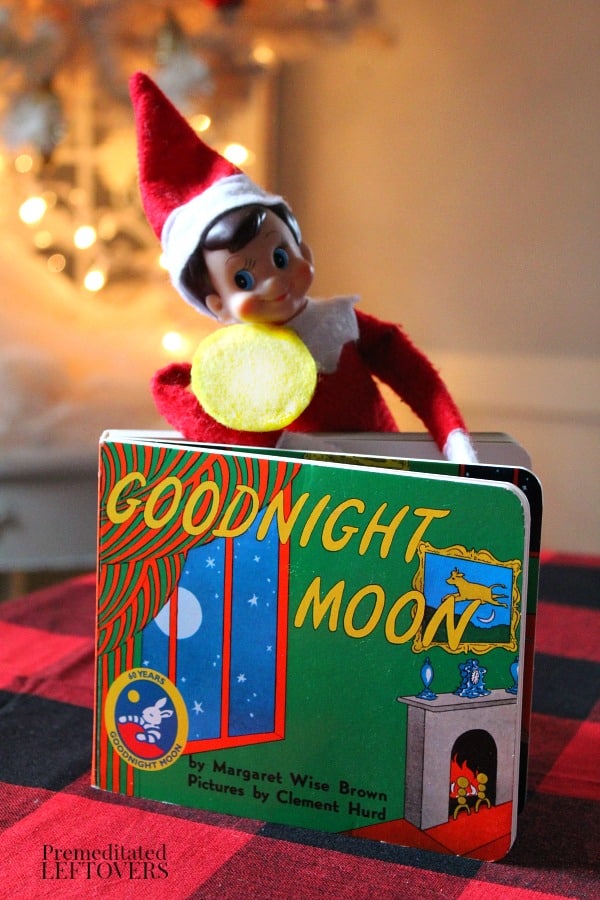 Goodnight Moon Elf on the Shelf idea