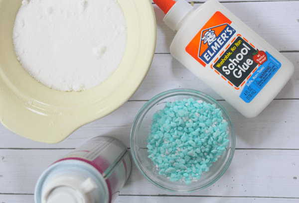 How To Make Crunchy Slime - Little Bins for Little Hands