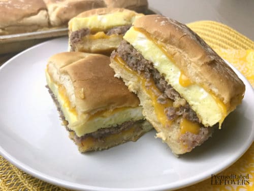 Breakfast Sliders Recipe - A quick and easy breakfast idea