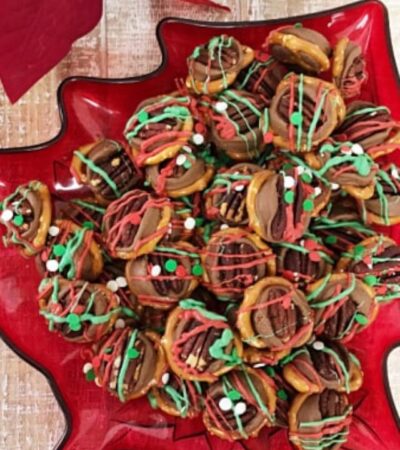 festive christmas rolo pretzel recipe