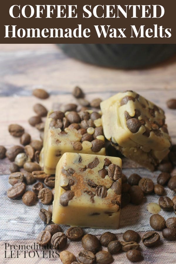 Coffee scented shop wax melts