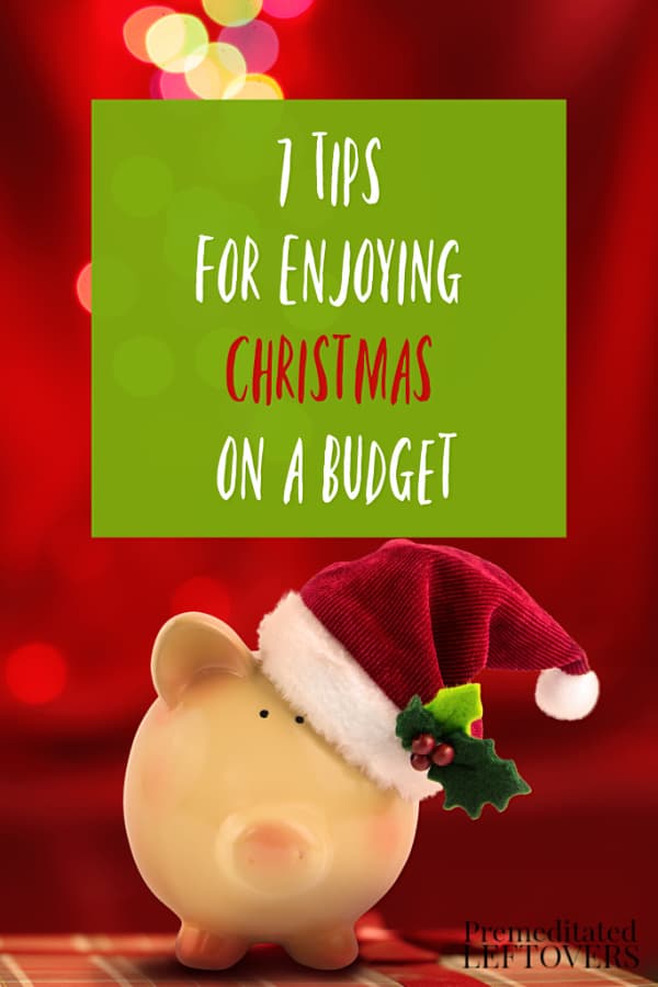 The holidays can be overwhelming between the busyness and money. These 7 Tips For Enjoying Christmas on a Budget can take off some of the worry.