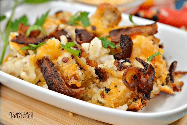 Loaded Bacon Ranch Tater Tot Casserole