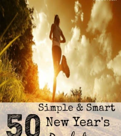 Woman running - 1 of many Simple and Smart New Year's Resolution Ideas