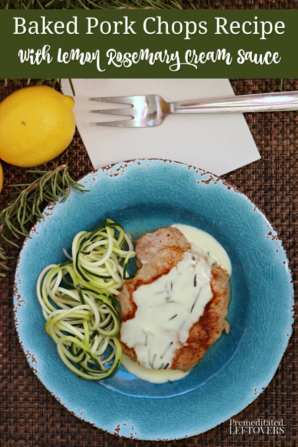 baked pork chop recipe