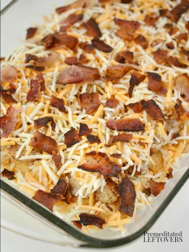 Hearty Bacon Ranch Chicken Tater Tot Casserole Story