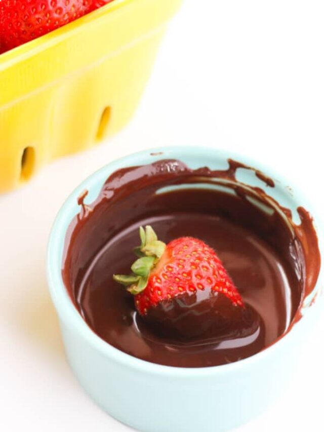 Sweet & Scrumptious Chocolate Covered Strawberries Story