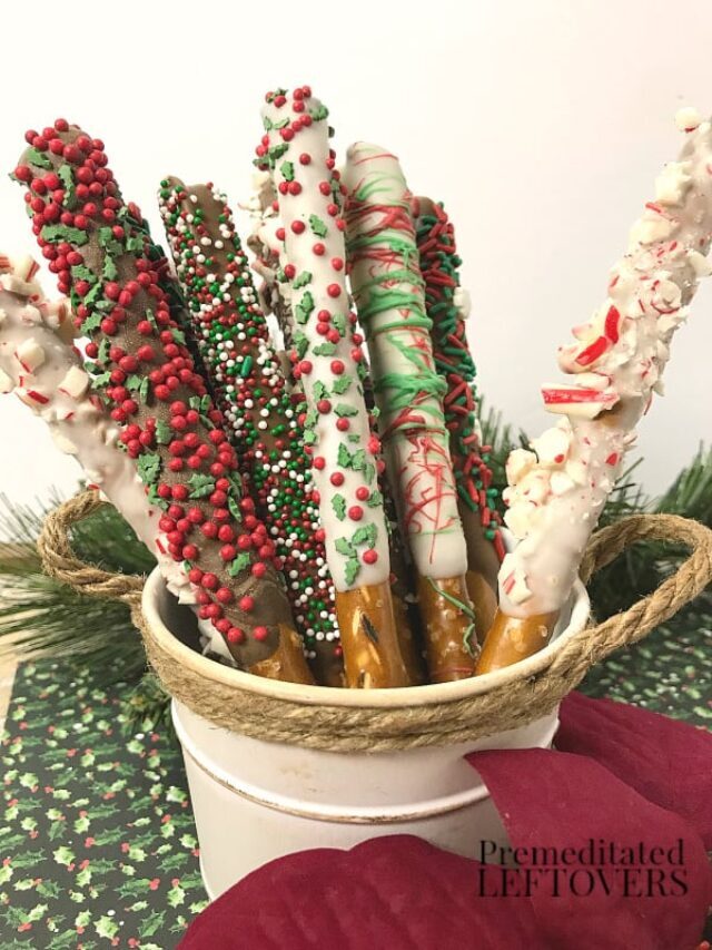 Christmas Pretzel Rods Recipe – Story