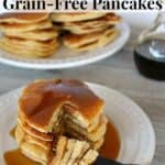 gluten-free, grain-free, and dairy-free pancakes