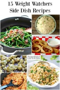 Weight Watchers Side Dishes with Points - Premeditated Leftovers™