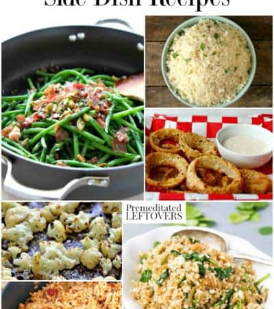 Weight Watchers side dishes with Freestyle points