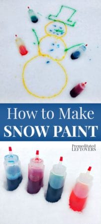 How to Make Snow Paint