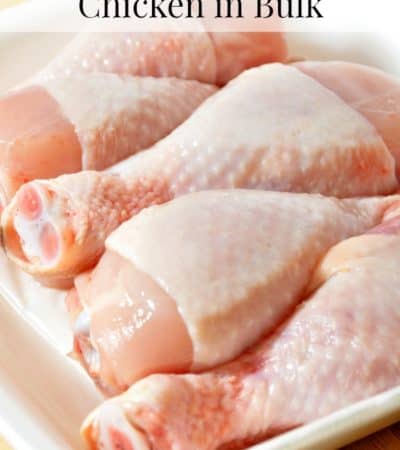 Tips for buying chicken in bulk