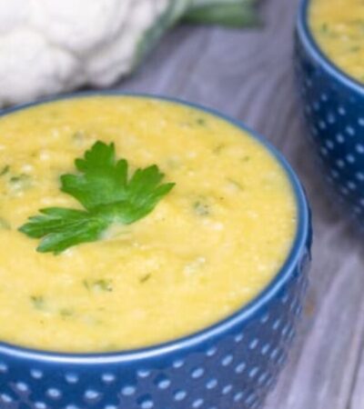 roasted pumpkin soup recipe with cauliflower rice