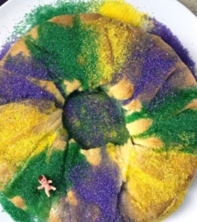 crescent roll king cake recipe