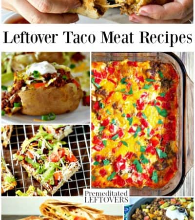 Leftover taco meat recipes