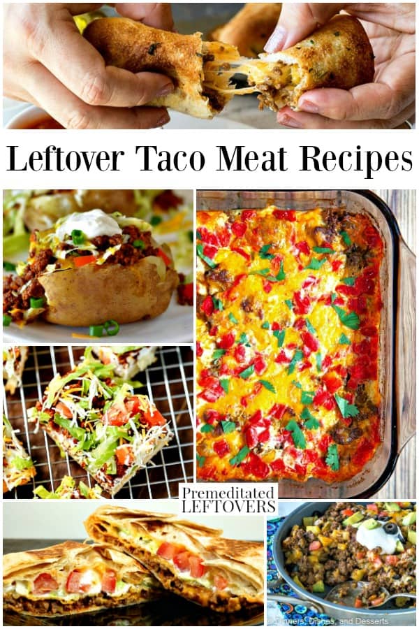 Leftover taco meat recipes