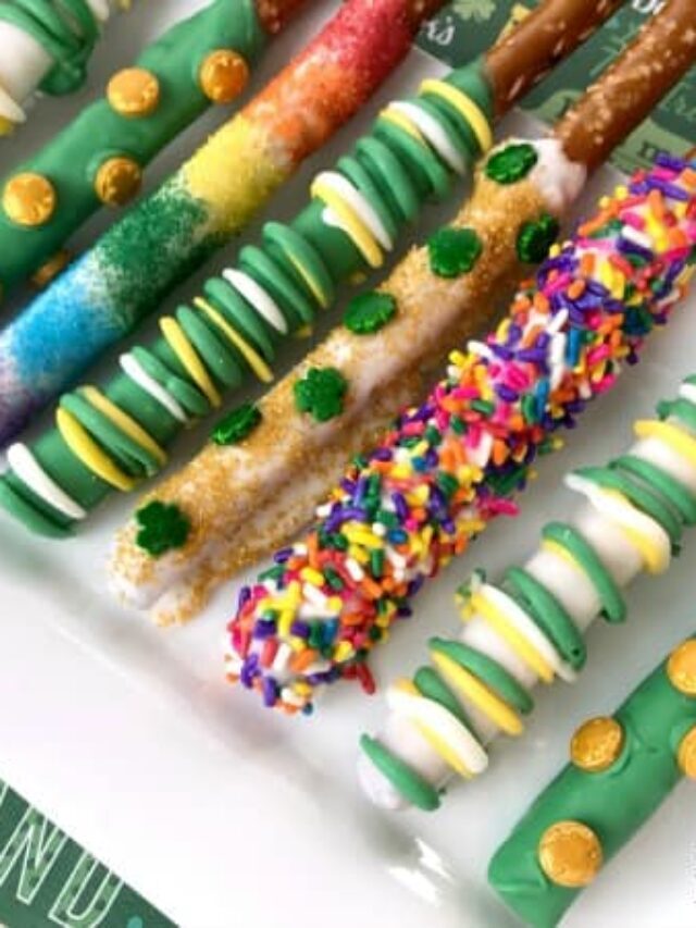 Creative St. Patrick’s Day Chocolate Covered Pretzels Story