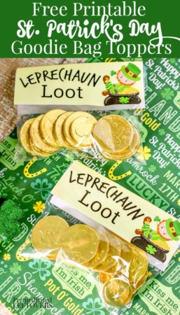 printable st. patrick's day goodie bag toppers