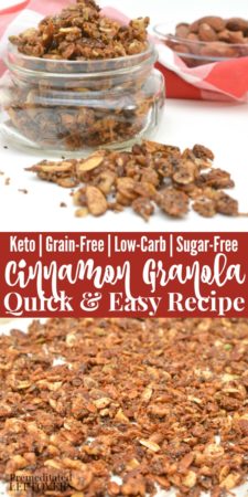 quick and easy keto granola recipe