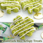 shamrock rice krispy treats recipe for st. patricks day