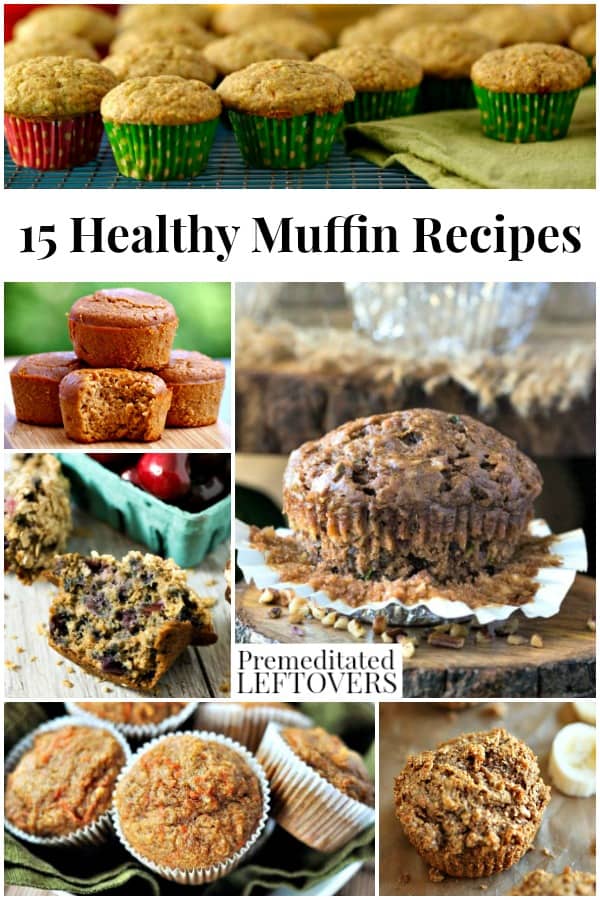 Healthy muffin recipes