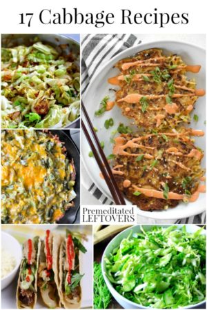 17 Cabbage Recipes - Main Dishes, Side Dishes, And Low Carb Recipes