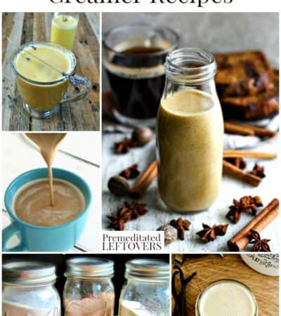 Dairy-free coffee creamer recipes