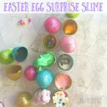 easter eggs filled with slime